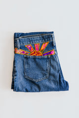 Sun Pocket Upcycled Denim Jeans - #9 thumbnail