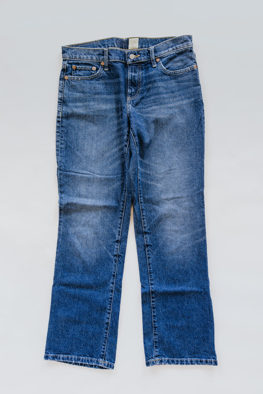 Sun Pocket Upcycled Denim Jeans - #9