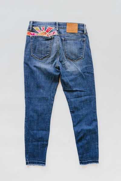 Sun Pocket Upcyled Denim - #34 | M