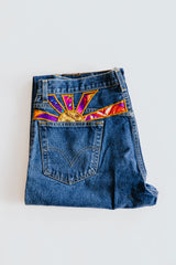Sun Pocket Upcycled Levi's Jeans - #10 thumbnail