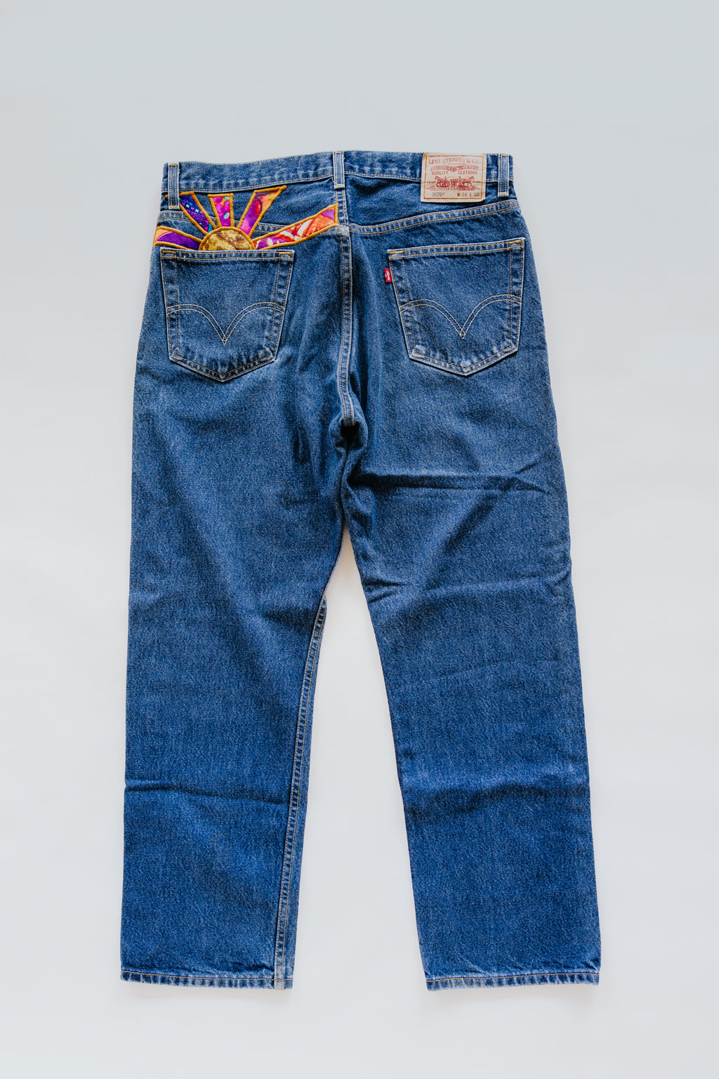 Sun Pocket Upcycled Levi's Jeans - #10