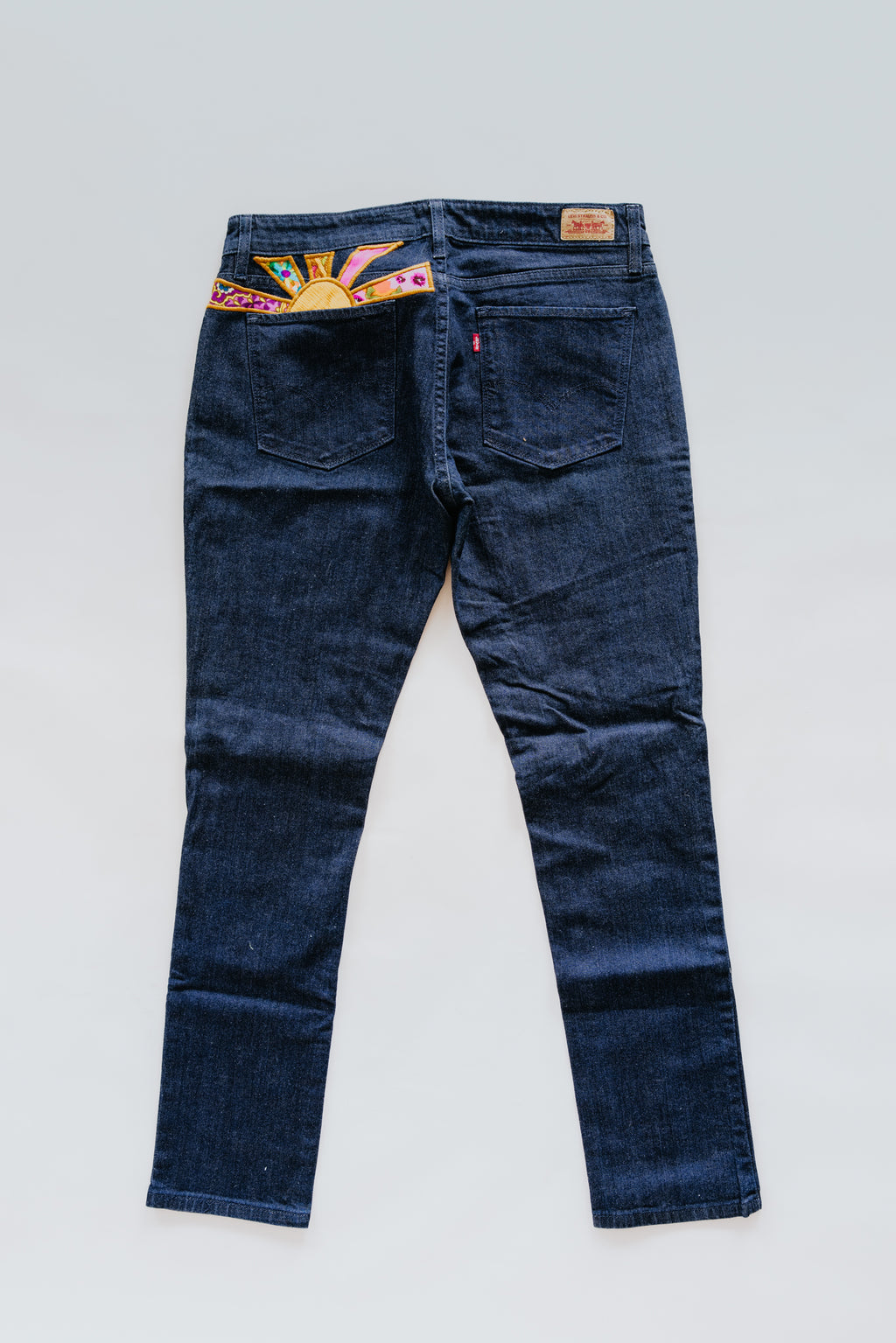 Sun Pocket Upcycled Levi's Jeans - #18