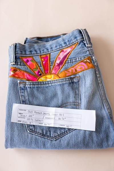 Sun Pocket Levi's Jeans - #44