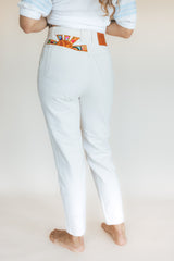 Sun Pocket Upcycled Denim Jeans - #5