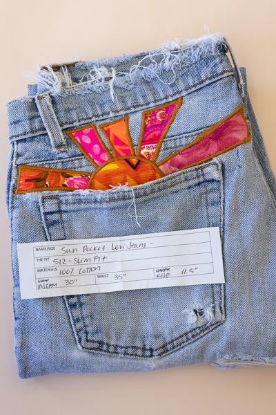 Sun Pocket Levi's Jeans - #52