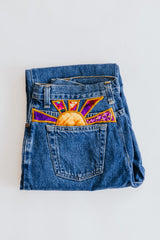 Sun Pocket Upcycled Jeans - #2 thumbnail