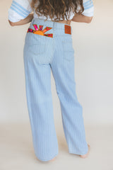 Sun Pocket Upcycled Jeans - #6 thumbnail
