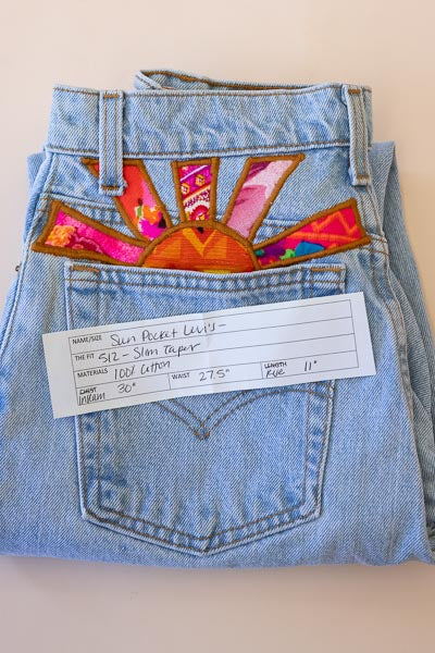 Sun Pocket Levi's Jeans - #50