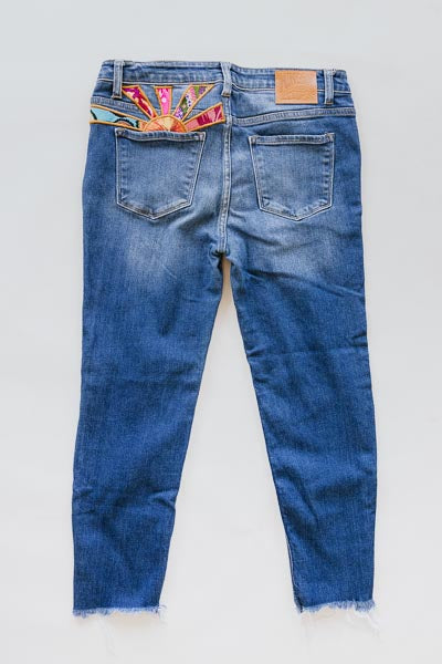 Sun Pocket Upcyled Jeans - #21 | L