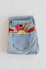 Sun Pocket Upcycled Denim Jeans - #5 thumbnail