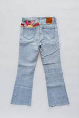 Sun Pocket Upcycled Denim Jeans - #5 thumbnail