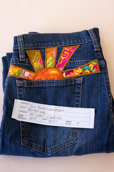 Sun Pocket Wrangler Jeans - #40