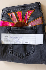 Sun Pocket Upcycled Jeans - #7 thumbnail