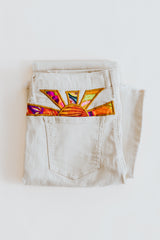 Sun Pocket Upcycled Jeans - #12 thumbnail