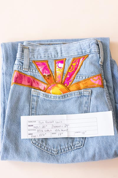 Sun Pocket Levi's Jeans - #1 | L