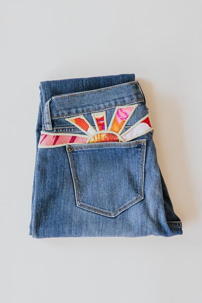 Sun Pocket Upcyled Denim - #31 | M