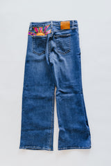 Sun Pocket Upcycled Denim Jeans - #13 thumbnail
