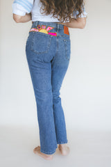 Sun Pocket Upcycled Jeans - #1