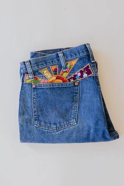 Sun Pocket Wrangler Jeans - #43