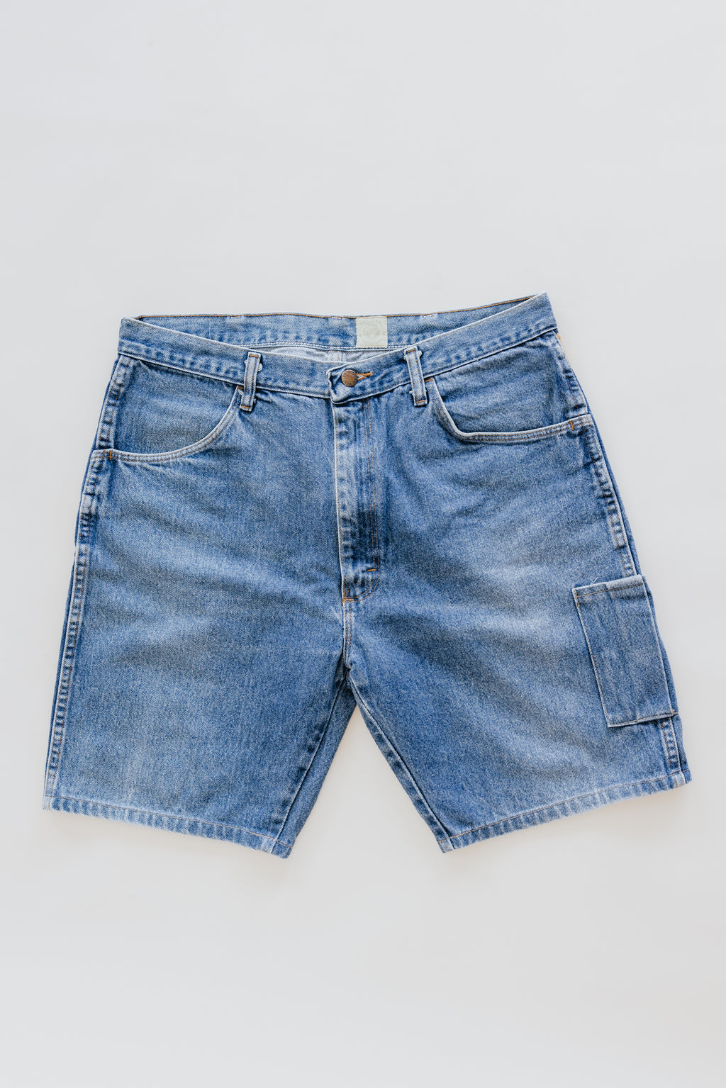 Sun Pocket Upcycled Denim Shorts - #11