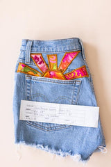 Sun Pocket Upcycled Levi's Shorts - #1 | XS thumbnail