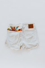 Sun Pocket Upcycled Denim Shorts - #14 thumbnail