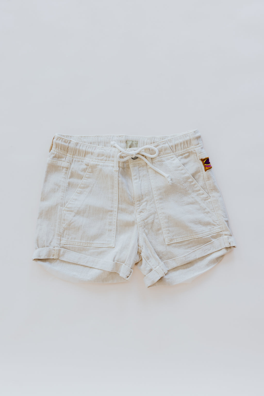 Sun Pocket Upcycled Denim Shorts - #14