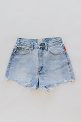 Sun Pocket Upcycled Denim Shorts - #3 thumbnail