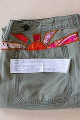Sun Pocket Upcycled Fatigues - #11 thumbnail