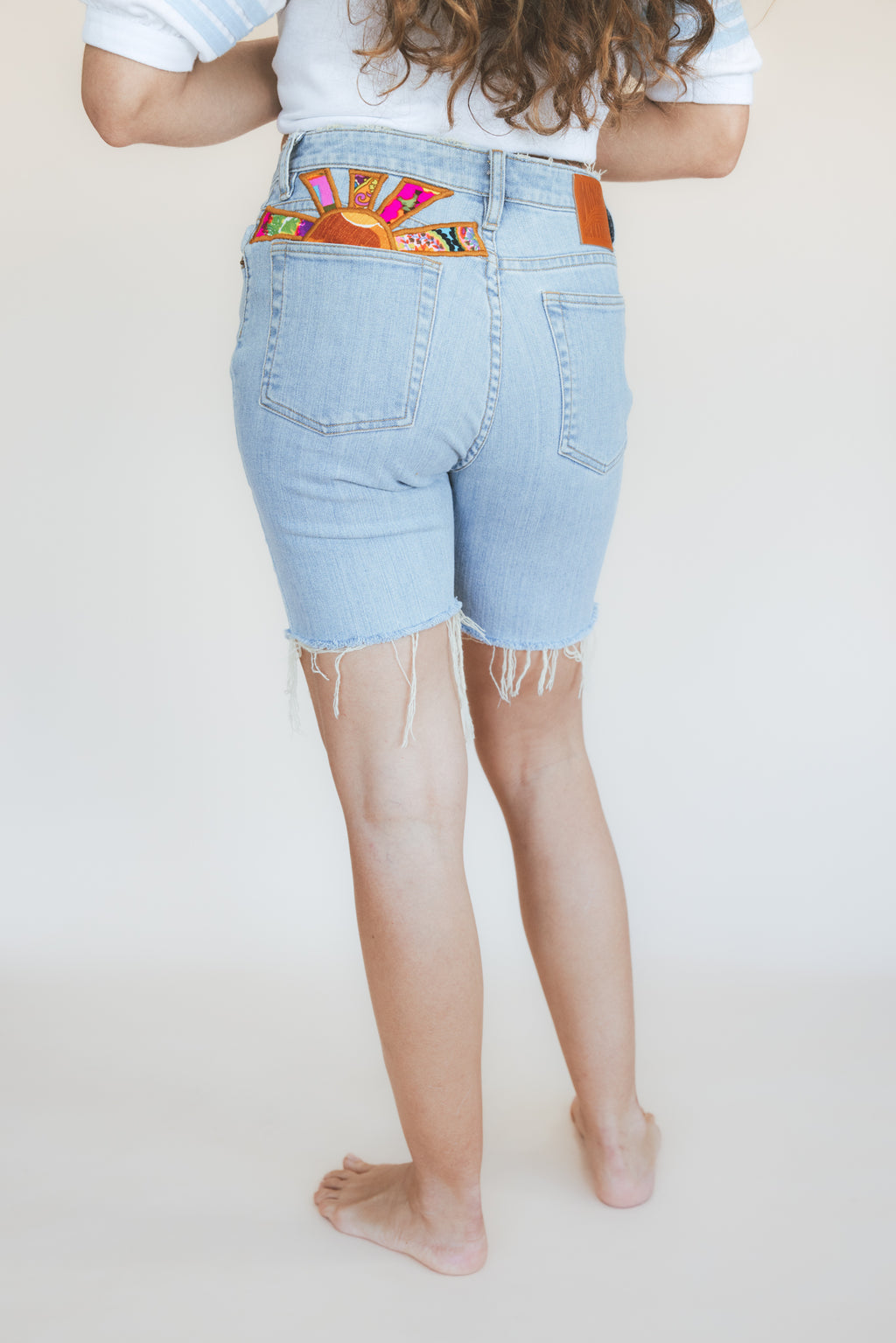 Sun Pocket Upcycled Shorts - #2