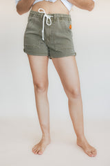 Sun Pocket Upcycled Denim Shorts - #15 thumbnail