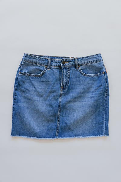 Sun Pocket Denim Skirt - #7