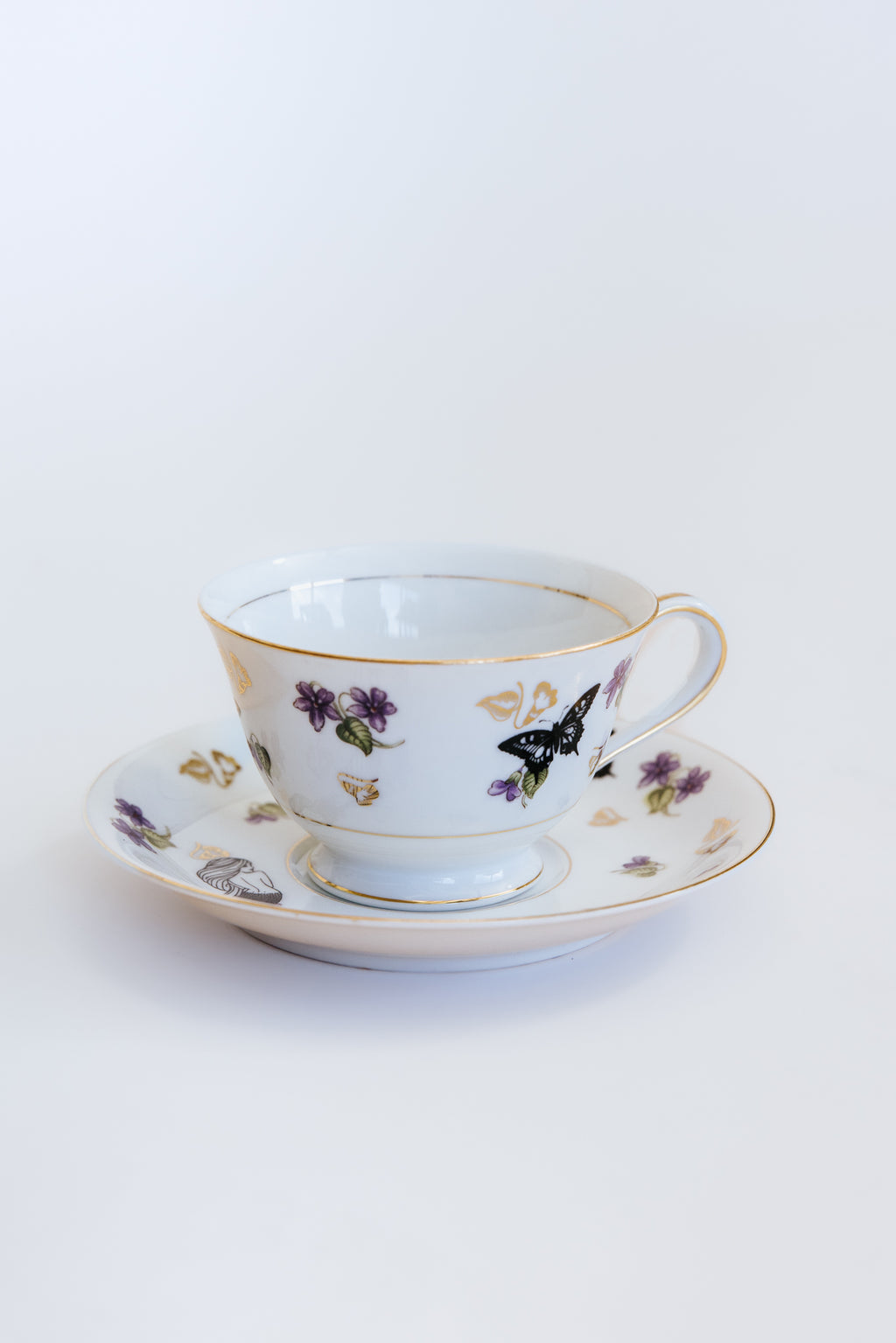 Mermaid’s Garden Gems Tea Set for 2