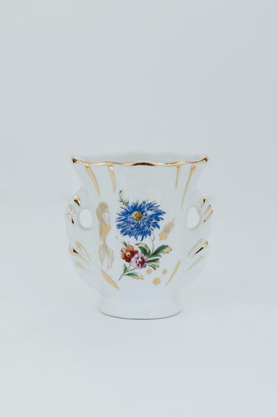 Vintage Flower Vase - Cornflower