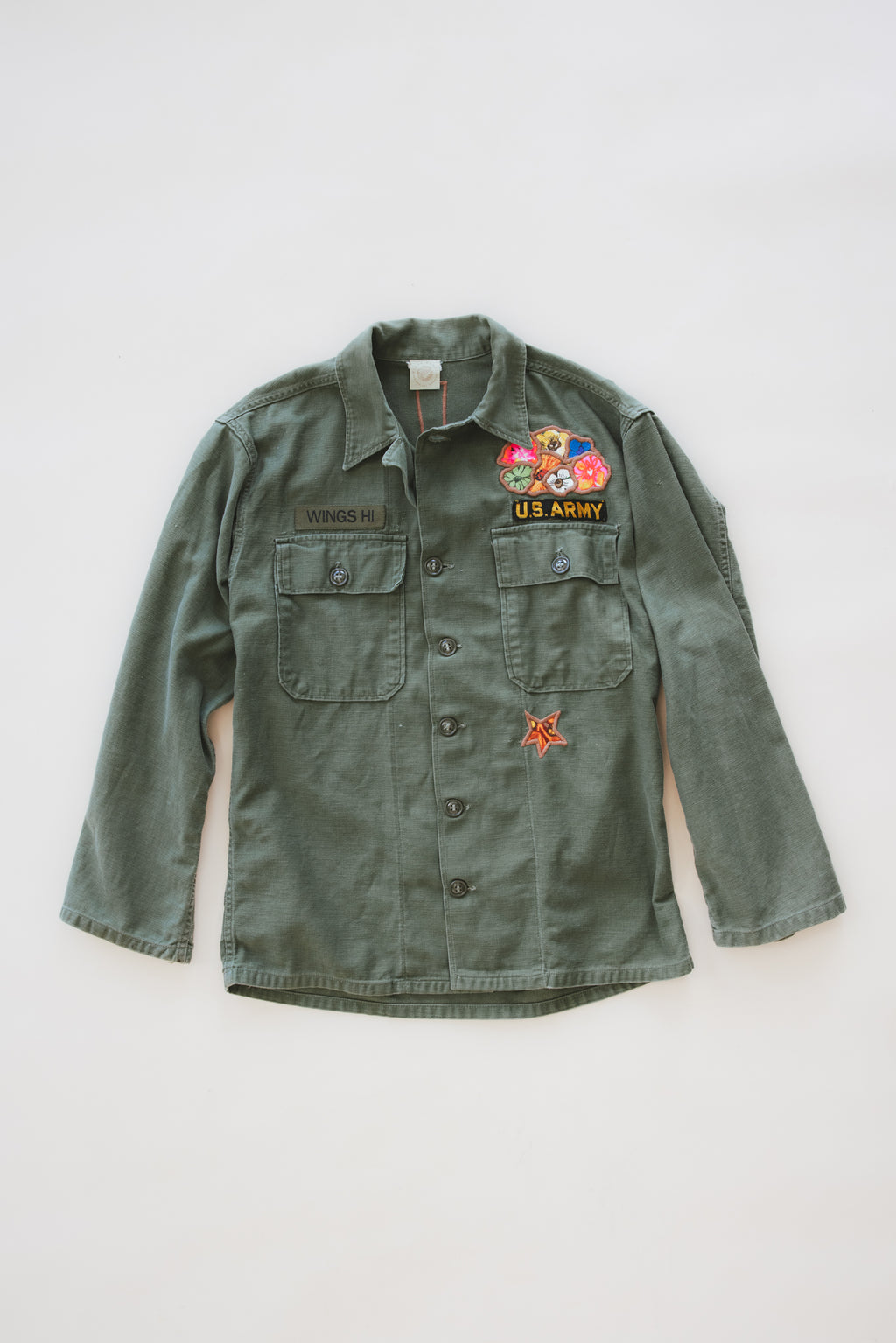 Vintage Sun + Moon Army Jacket