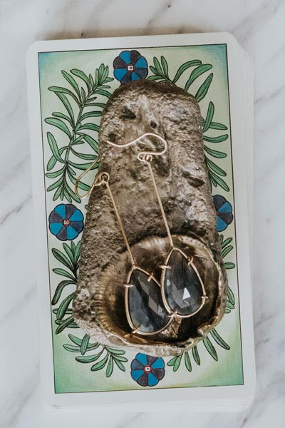 Vortex Earrings - Montana Agate