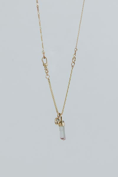 wings hawaii tourmaline bullet charms 14k gold