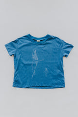 Whale Dance Crop Tee - Hemp + Organic Cotton thumbnail