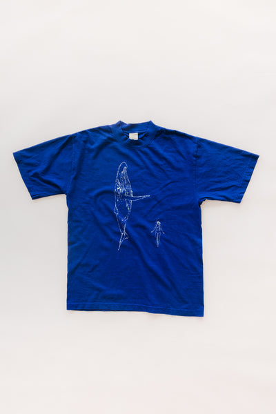 Men's Whale Dance Tee - Royal
