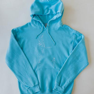 Whale Dance Hoodie - Turquoise