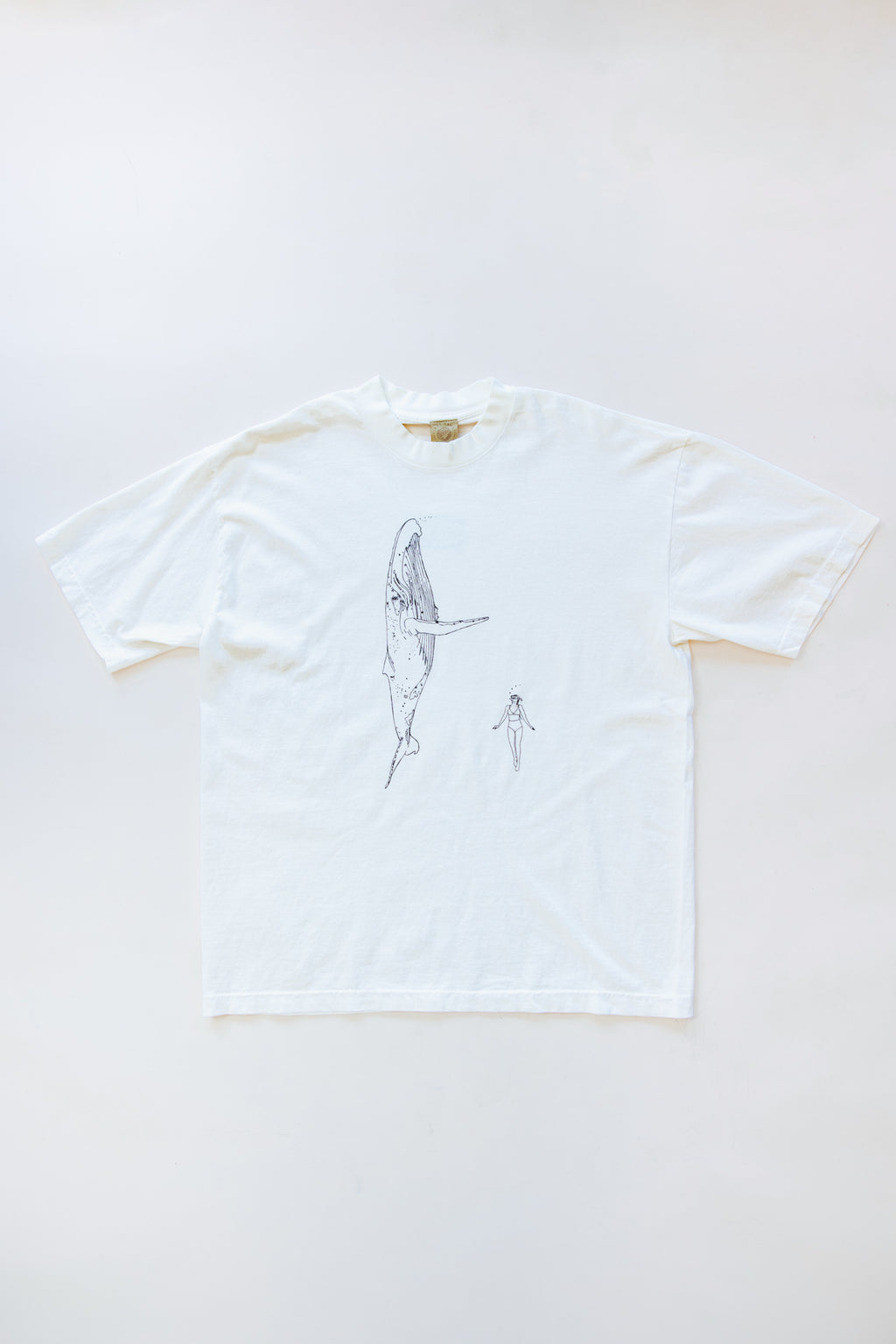 Men's Whale Dance Tee - Off White