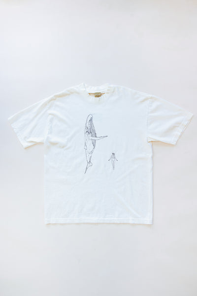 Men's Whale Dance Tee - Off White