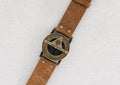 Pandeia Sundial Compass Watch - Whiskey