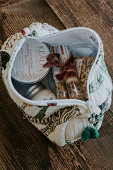 Kantha Toiletry Pouches - Jungle thumbnail