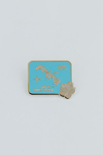 Enamel Pin - Island Map