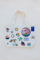 Patched Up Tote Bag