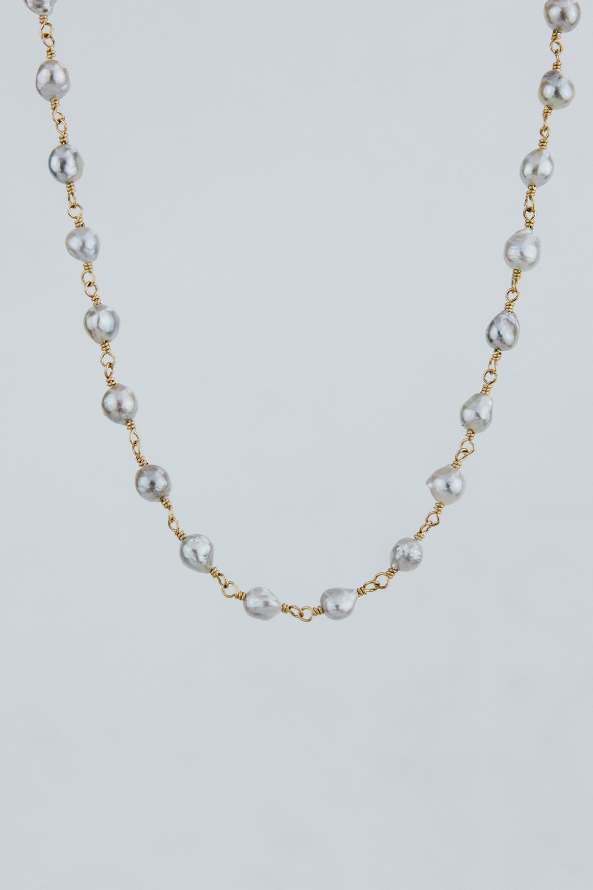 Akoya Keshi Pearl Choker