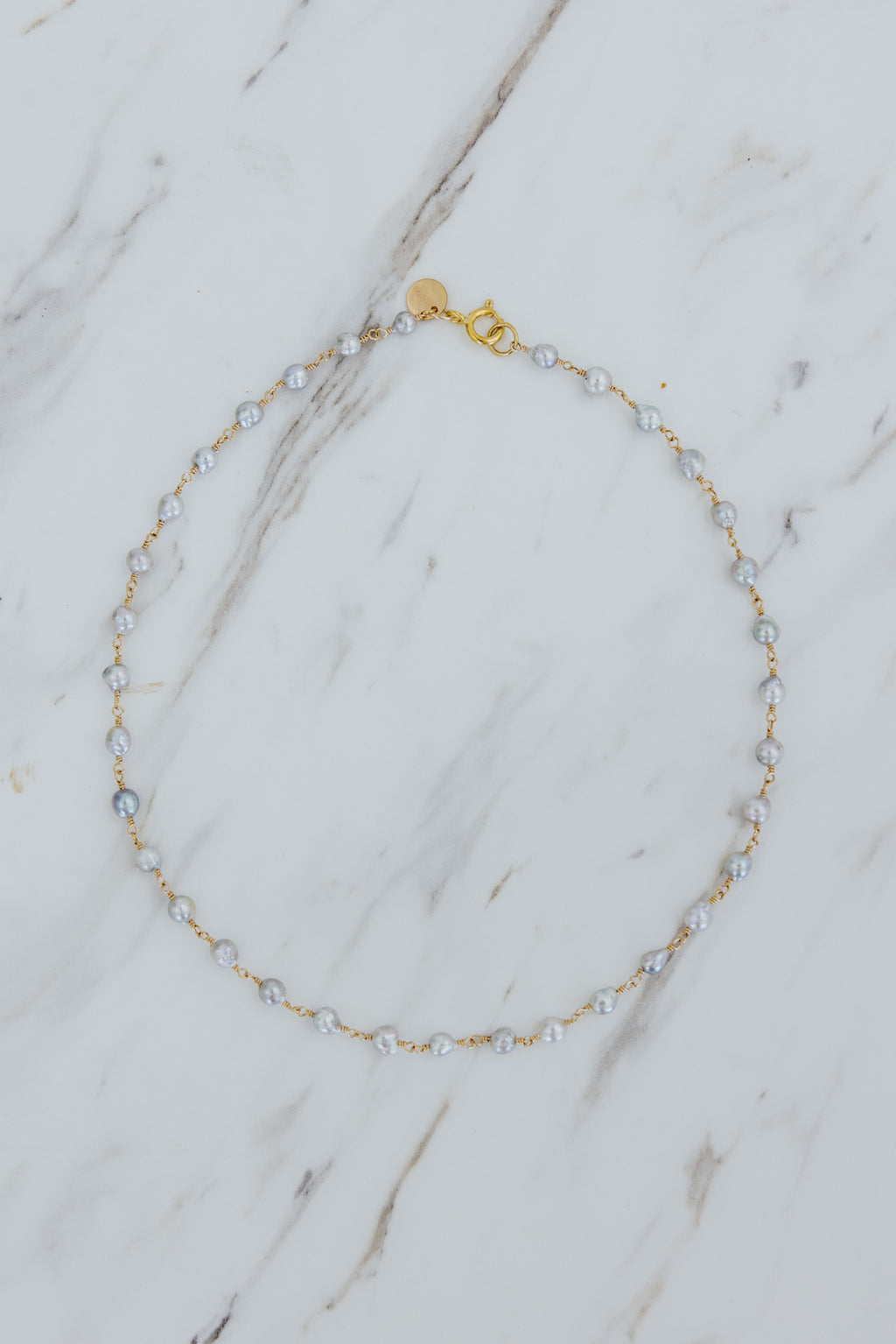 Akoya Keshi Pearl Choker