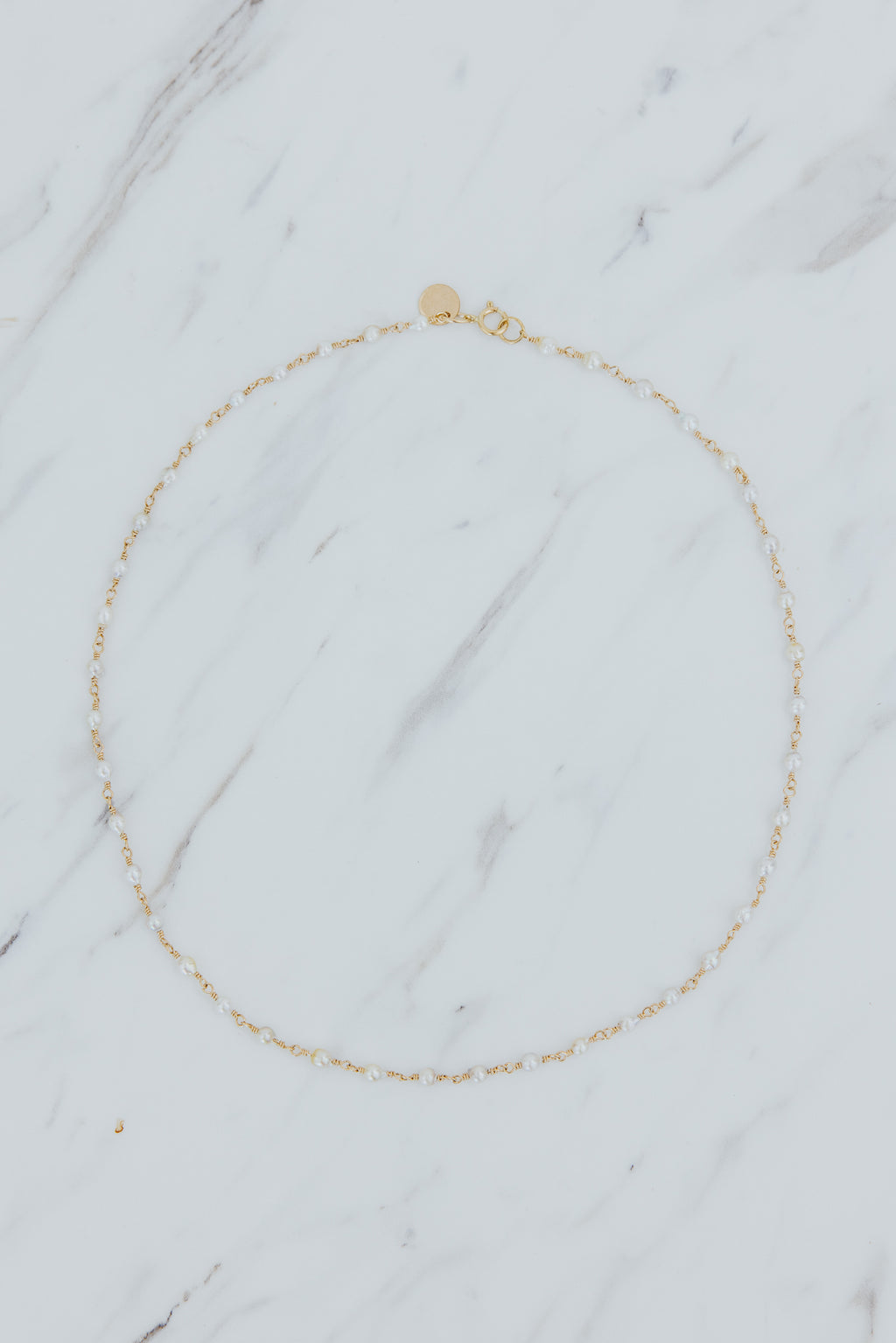 Wings Hawaii Akoya Keshi pearl necklace. Fine jewelry expertly handcrafted in Maui. 