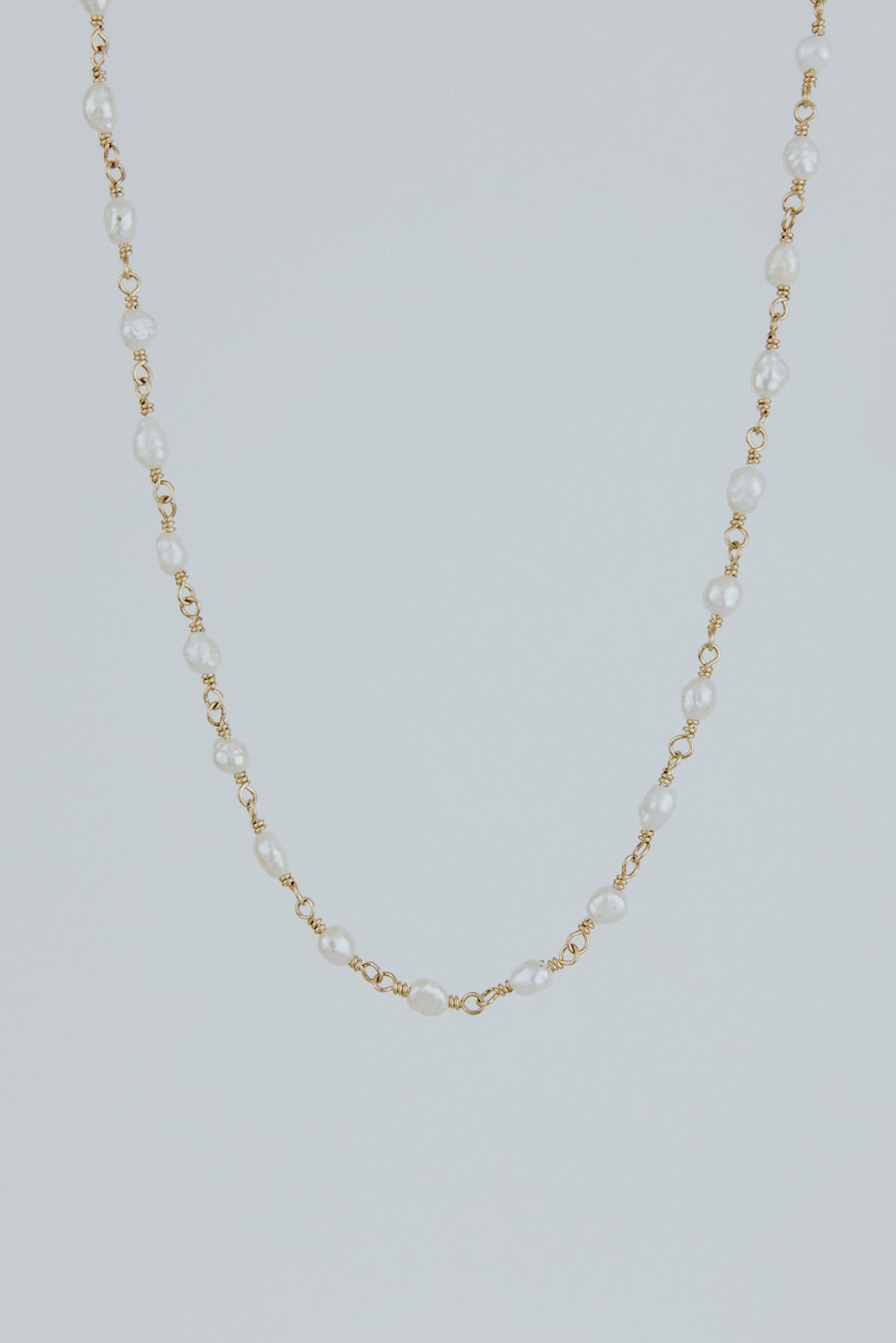 Tiny Freshwater Pearl Choker
